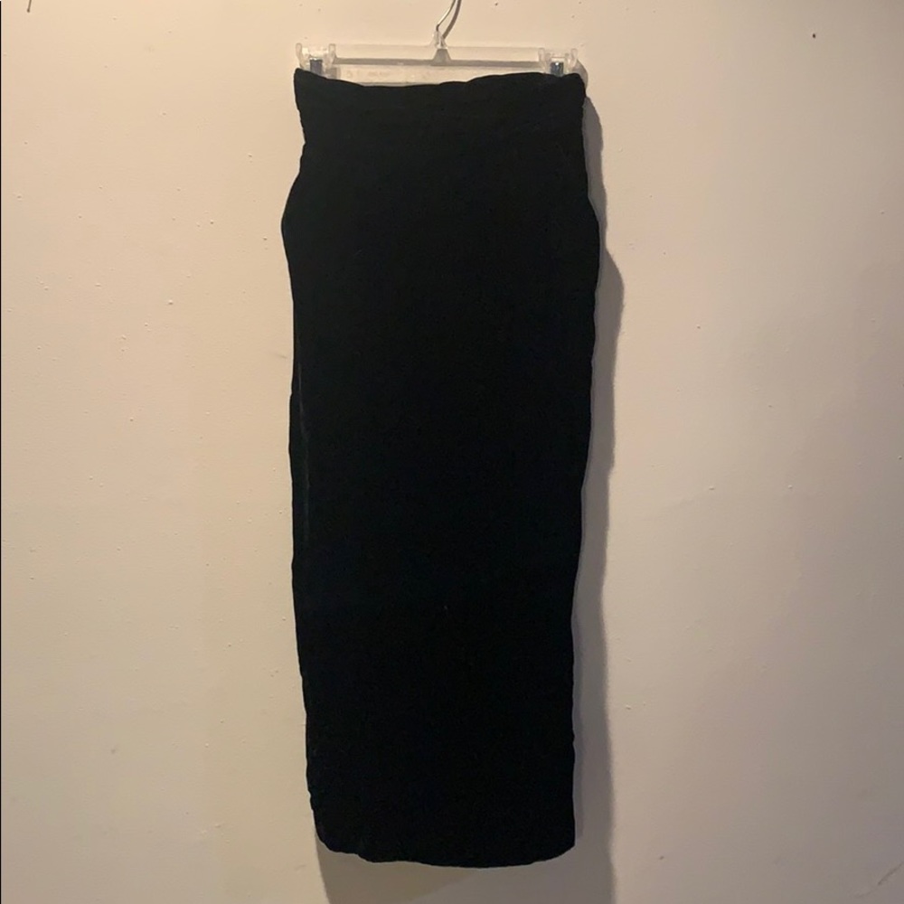 Leo by Shelli Segal Vintage Velvet Skirt